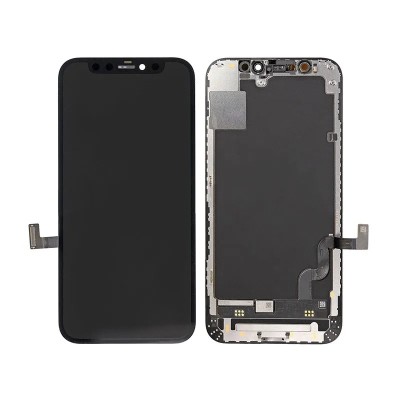 Display iPhone 12 Mini cu touchscreen OLED Negru foto
