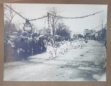 SCOLARI LA DEFILAREA DE 10 MAI , FOTOGRAFIE , 1929