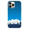 Husa compatibila cu Apple iPhone 14 Plus model Minimal deer mountains, Silicon, TPU, Viceversa