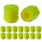 Set 16 capace pentru supapa cauciucuri, fosforescente, universale, ABS, galben