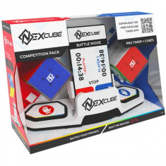 Set competițional Moyu - Nexcube, 2 cuburi 3x3 + timer speedcubing