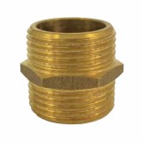 Niplu Alama 1 1/4&quot;, Fiting Filetat, Niplu Dublu