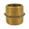 Niplu Alama 1 1/4&quot;, Fiting Filetat, Niplu Dublu