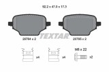 TEXTAR 2076401 Q+ set placute frana,frana disc