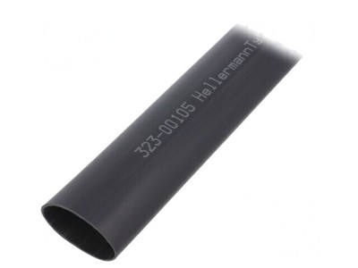 Manson Termocontractabil 33mm Negru foto