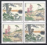 Suedia 1999 - EUROPA - Rezervații și parcuri naturale, MNH