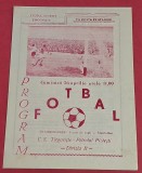 Program meci fotbal CS TARGOVISTE - PETROLUL PLOIESTI (26.04.1981)