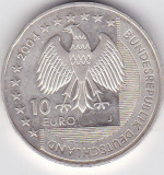 Germania 10 euro 2004 Nationalparke Wattenmeer, Europa, Argint