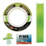 Fir Trabucco X4 Power Lime Yellow, 150m (Diametru fir: 0.10 mm)
