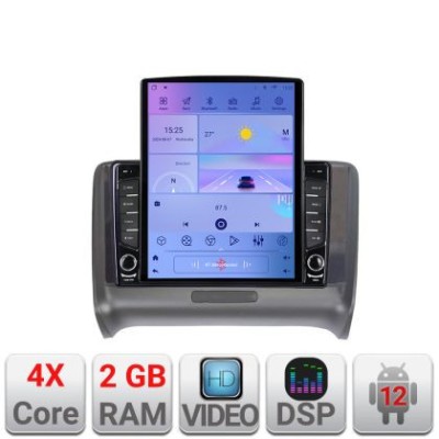 Navigatie Audi TT 2004-2011 K-078 ecran tip TESLA 9.7&amp;quot; cu Android Radio Bluetooth Internet GPS WIFI 2+32 DSP Quad Core CarStore Technology foto