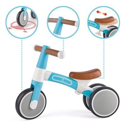 Jucarie - Bicicleta de echilibru, albastru deschis foto