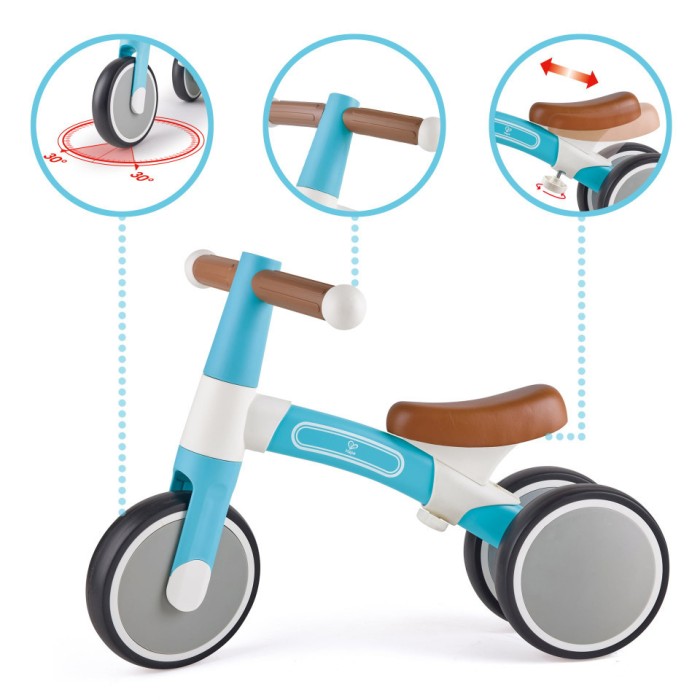 Jucarie - Bicicleta de echilibru, albastru deschis