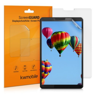 Set 2 Folii de protectie mate pentru tableta Lenovo Tab M7 (2. Gen) , Kwmobile, Transparent, Plastic, 51402.2 foto