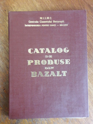 Catalog de produse din bazalt Intreprinderea de Lianti Brasov / C45P foto