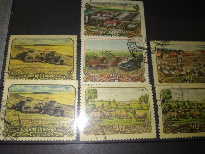 TIMBRE URSS 1956