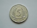 5 CENTS 2004 EAST CARIBBEAN STATES