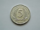 5 CENTS 2004 EAST CARIBBEAN STATES, America Centrala si de Sud