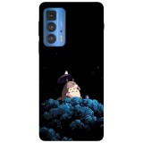 Husa compatibila cu Motorola G100 model Lovely Totoro, Silicon, TPU, Viceversa, Transparent, Carcasa