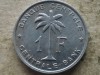 CONGO BELGIAN-RUANDA URUNDI-1 FRANC 1960, Africa, Aluminiu