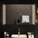 Oglinda de baie cu LED, 90x60 cm GartenMobel Dekor, vidaXL