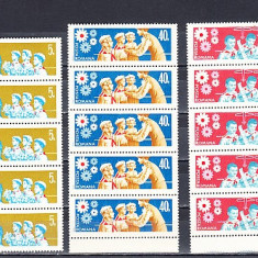 M1 TX9 2 - 1968 - Pionieri - blocuri de cate 5 timbre