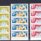 A11 TX9 2 - 1968 - Pionieri - blocuri de cate 5 timbre