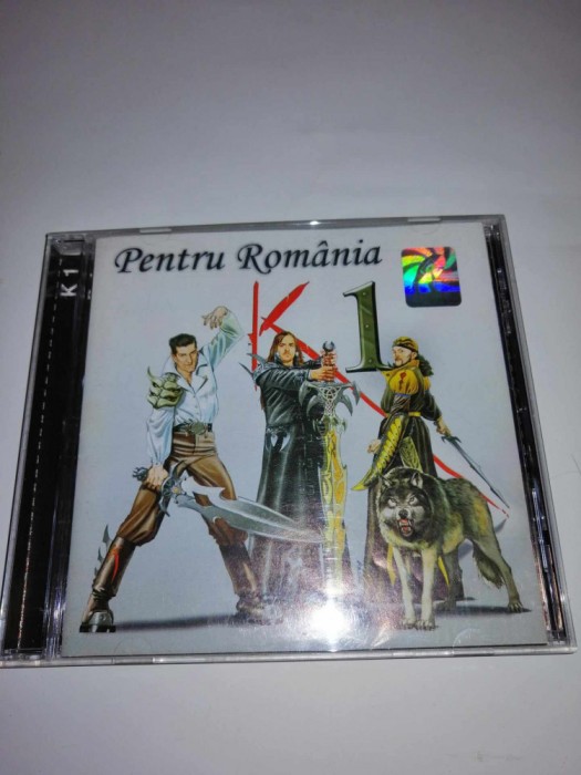 K1 Pentru Romania Cd Cat Music 2004 NM