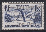 Franta 1937 - Campionatul Mondial de schi - Chamonix, Franța, Ștampilat
