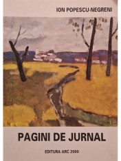 Ion Popescu-Negreni - Pagini de jurnal (semnata) (Editia: 1998) foto