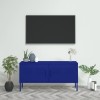 VidaXL Comodă TV, bleumarin, 105x35x50 cm, oțel 336226