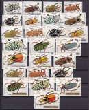 Burundi 1970 fauna insecte gandaci MI 537-561 MNH, Nestampilat