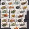 Burundi 1970 fauna insecte gandaci MI 537-561 MNH