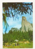RF55 -Carte Postala- Masivul Rarau, Pietrele Doamnei, circulata 1972