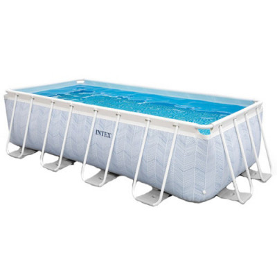 Piscina Intex Rectangulara cu Filtru, Cartus Filtru si Prelata Protectie foto