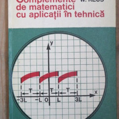 Complemente de matematici cu aplicatie in tehnica