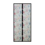 Plasa protectie tantari, Pasari, pentru usi, poliester, multicolor, 100 x 210 cm