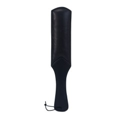 Poly Cricket - Padela Neagra din Piele, 38 cm