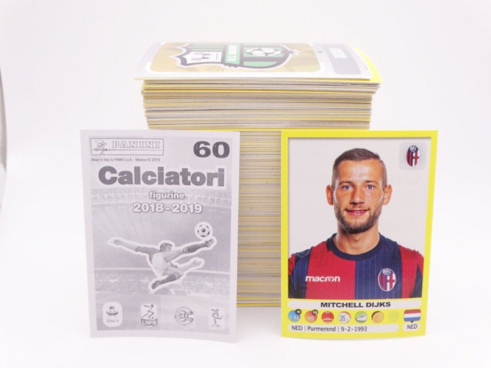 Lot 402 cartonase sticker Panini Calciatori Sticker figurine 2018 - 2019