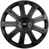 Set 4 Capace Roti Evo Negru R15, Pentru Kia, Autohelix MSA