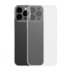 Husă De Protecție Din Sticlă Mată Baseus Pentru IPhone 13 Pro Max Transparentă (ARWS000202) 6932172601683