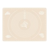 Cumpara ieftin Covoras pentru aluat din silicon, foaie antiaderenta, 60x80 cm, Bej, 559COF