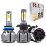 Kit 2 becuri led COB Xentech Light R11 4300k sau 6000k - H-4 , 4300 k