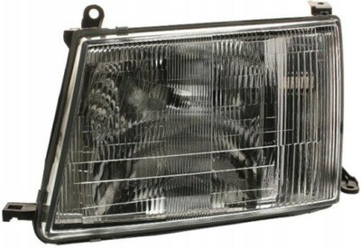 Far Toyota Land Cruiser (FJ100), 01.1998-04.2005 DEPO 212-11C1L-LD-E, partea Stanga, tip bec HB3+HB4 manual, cu lentila plastic