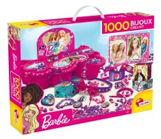 Set de creatie Barbie, Lisciani, 1000 Bijuterii