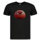 Tricou negru, Eangry, bumbac 100%
