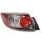 Stop spate, lampa Mazda 3 (Bl), 07.2009-09.2013, model: Hatchback, montare spate, stanga, W21/5W+WY21W; fara soclu bec; exterior, DEPO
