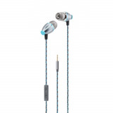 Casti Audio Vetter Clear Sound In-Ear Headphones Handsfree Grey HRVH02D