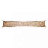 vidaXL Plasă de camuflaj cu geantă de depozitare, nisipiu, 1038x137 cm