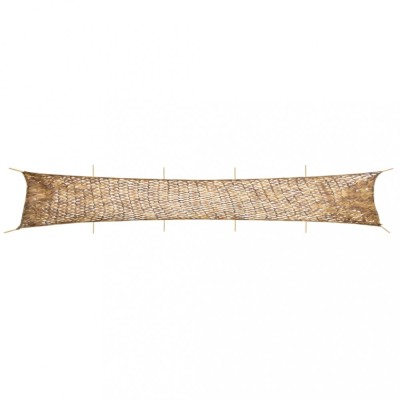 vidaXL Plasă de camuflaj cu geantă de depozitare, nisipiu, 1038x137 cm 4008244 foto