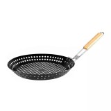 Tigaie BBQ pentru castane, 31*3,5 cm Handy KitchenServ, Perfect Home